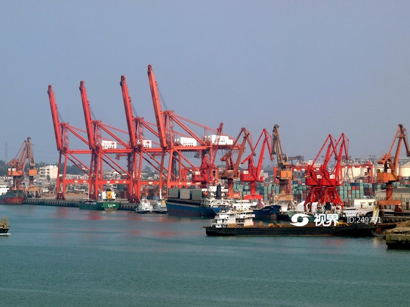 海南洋浦港码头图片