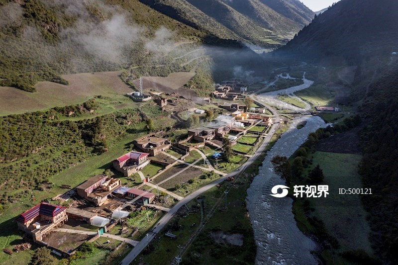 扎科乡麦玉隆村 图片 轩视界