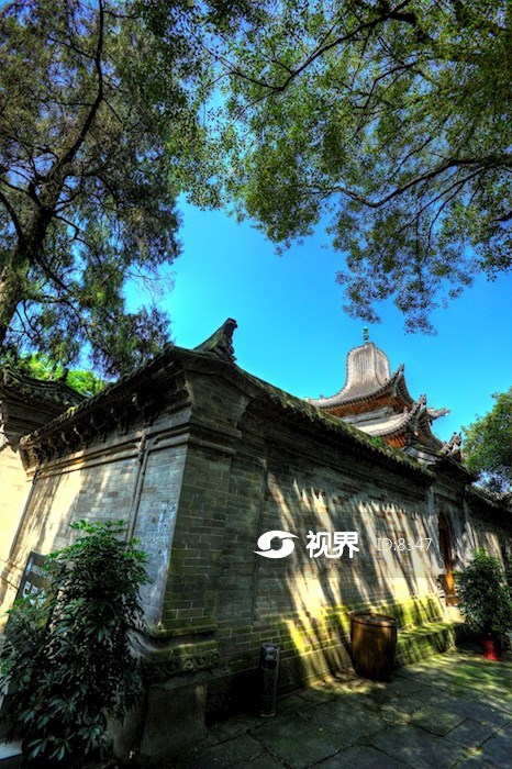 閬中古城清真寺廟巴巴寺