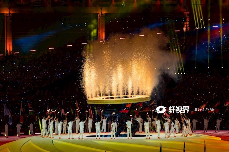 2023年7月28日，成都世界大运会开幕式3-点燃大运之环 图片 | 轩视界