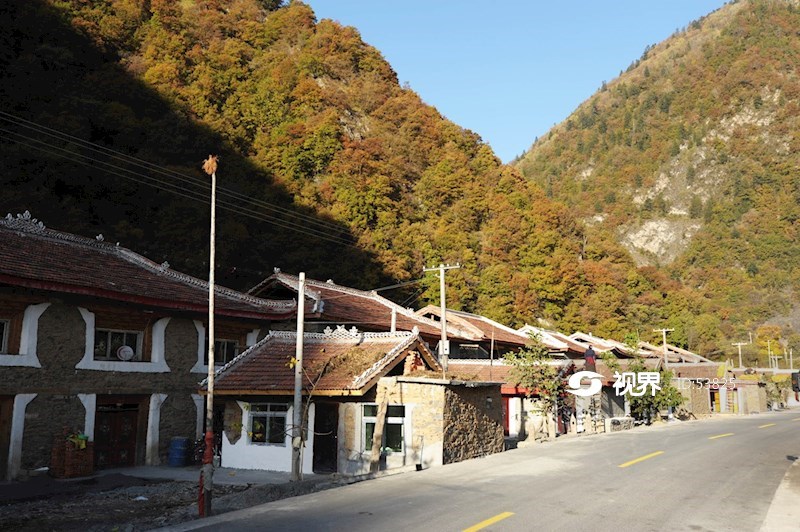 阿坝州黑水县卡龙沟风光