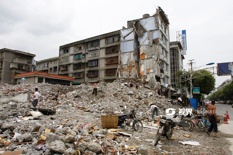 都江堰地震照片图片