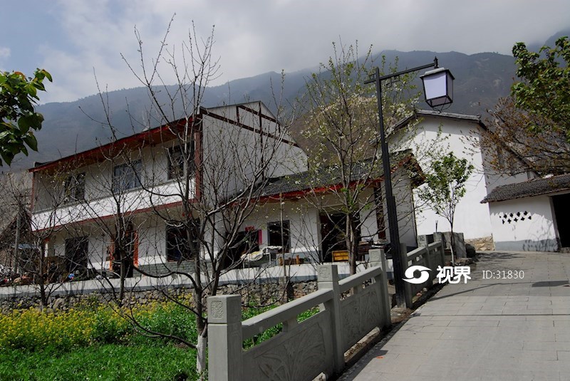 灾后重建汶川三官庙村