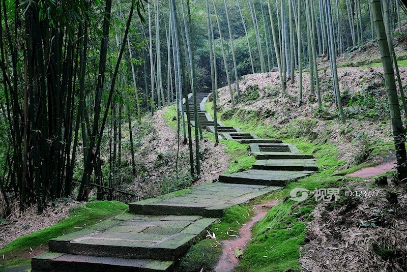 四川宜宾蜀南竹海墨溪 图片