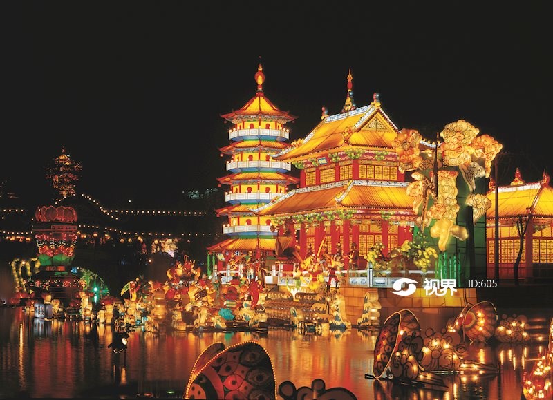 四川自贡灯会夜景 图片 | 轩视界