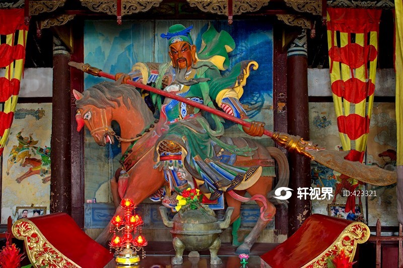 许昌关帝庙关羽像 图片 | 轩视界
