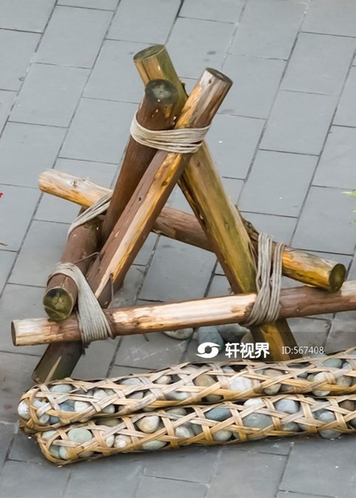 修筑都江堰之竹笼马槎 图片 | 轩视界