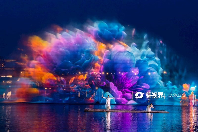 成都世园会水幕光影秀璀璨上演 图片 | 轩视界