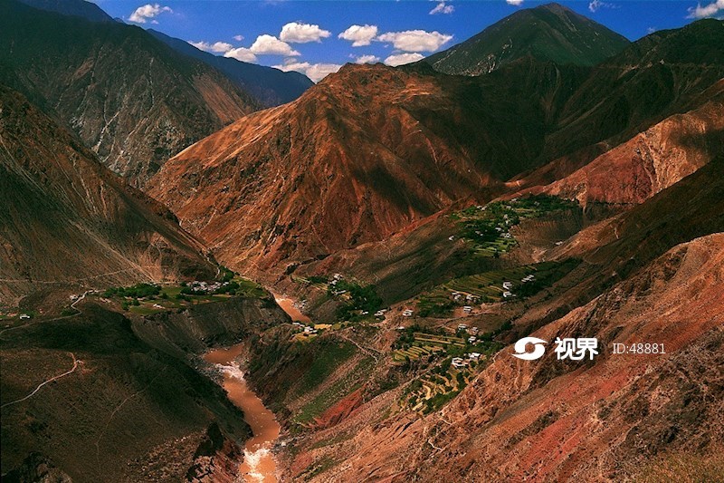云南德钦县澜沧江大峡谷 图片 | 轩视界