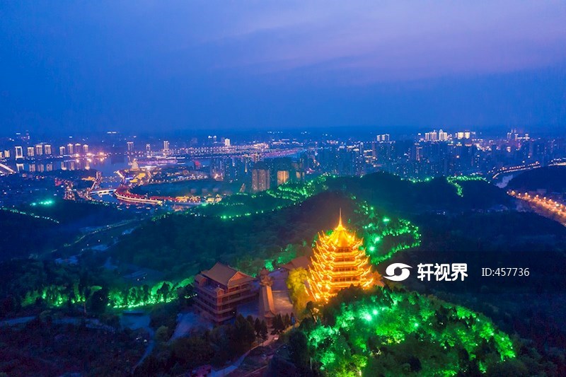 美丽遂宁夜色撩人 图片 | 轩视界