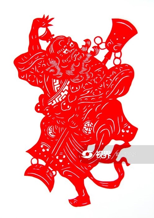 剪纸西游记人物沙僧