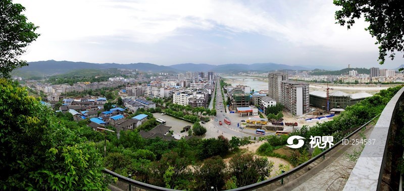 广元下西坝全景