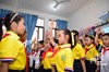 喜迎六一 内江市2000余名小学生分批入队