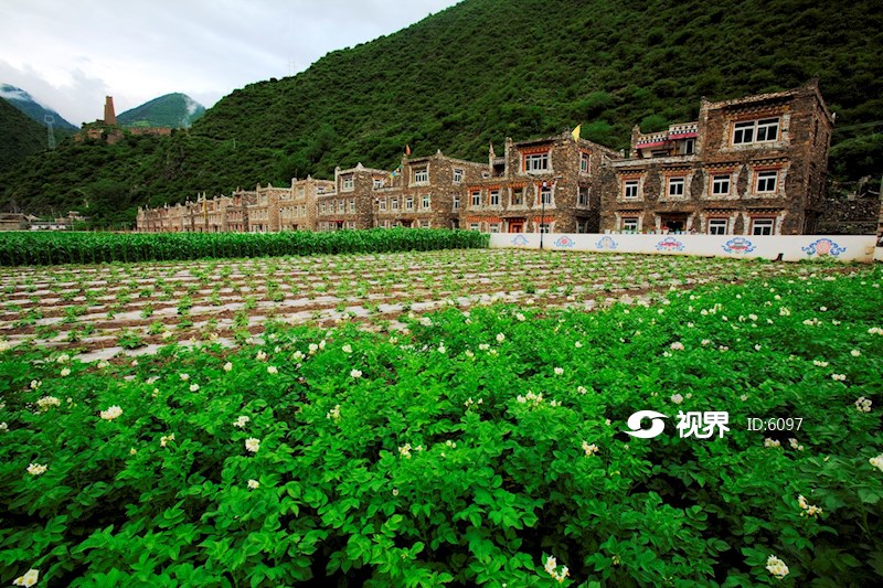 马尔康县松岗镇松岗村大骨节病异地搬迁点