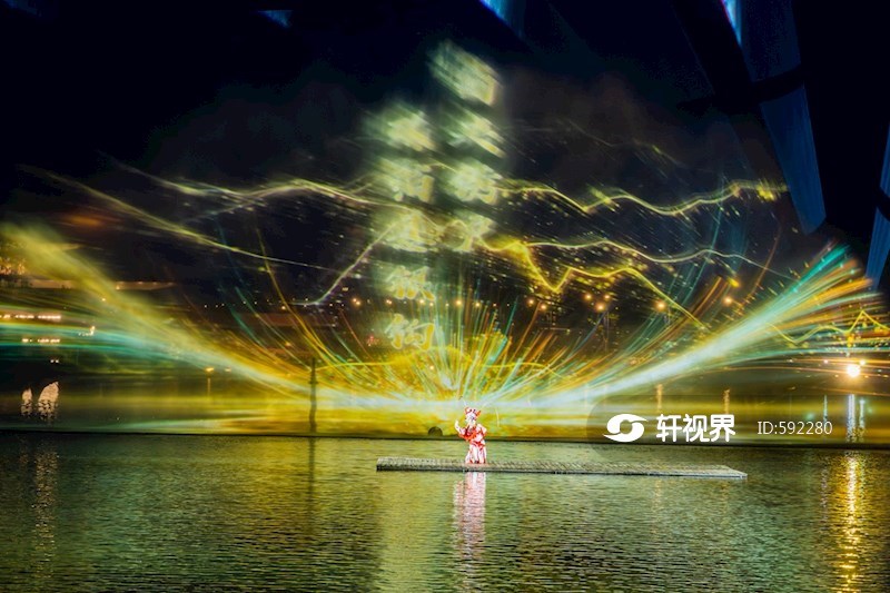 成都世园会水幕光影秀璀璨上演 图片 | 轩视界