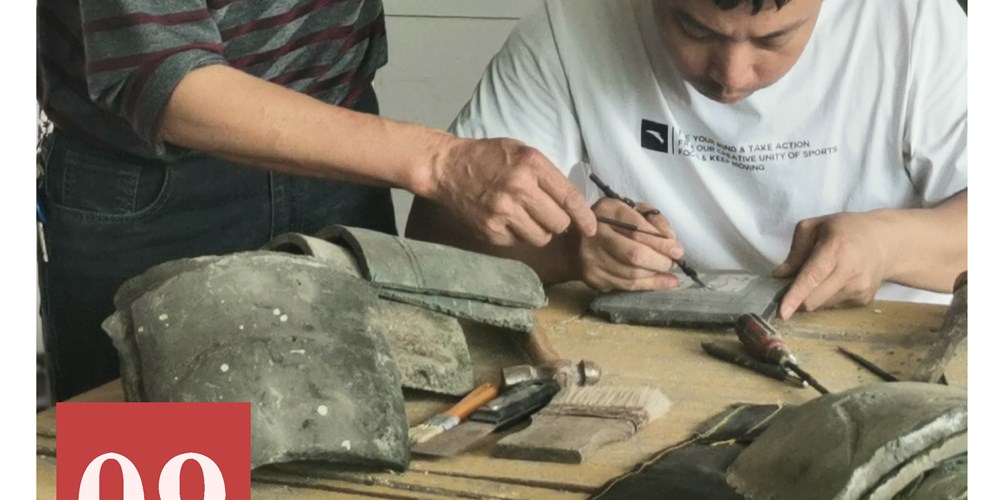 非遗日历｜开江瓦雕