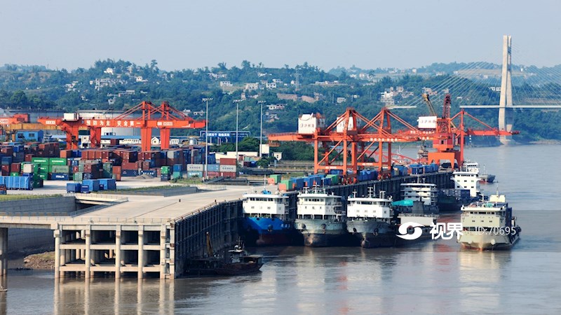 泸州江北港大件码头图片