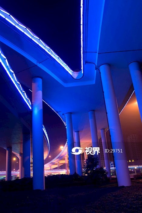 成都市三环路羊犀立交桥夜景姜曦id442778