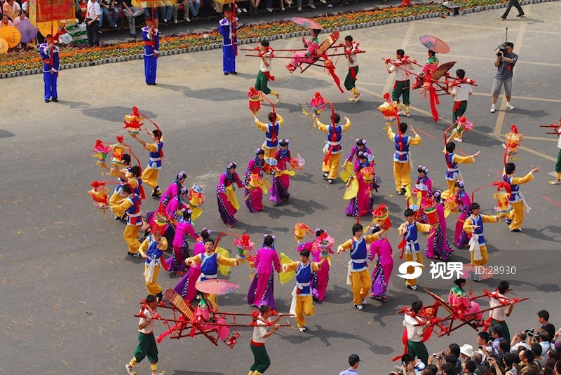 第二届非遗节开幕式-古蔺花灯 图片 | 轩视界