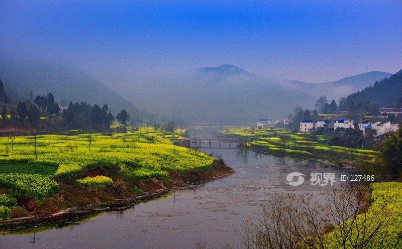 绵阳最美乡村三元镇春色