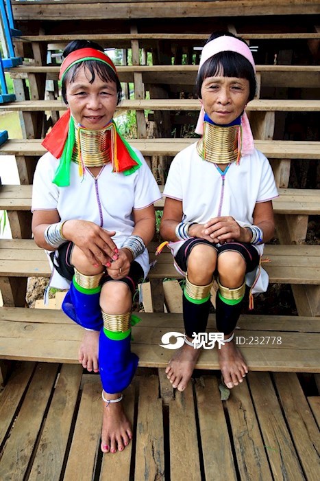 缅甸长颈族妇女