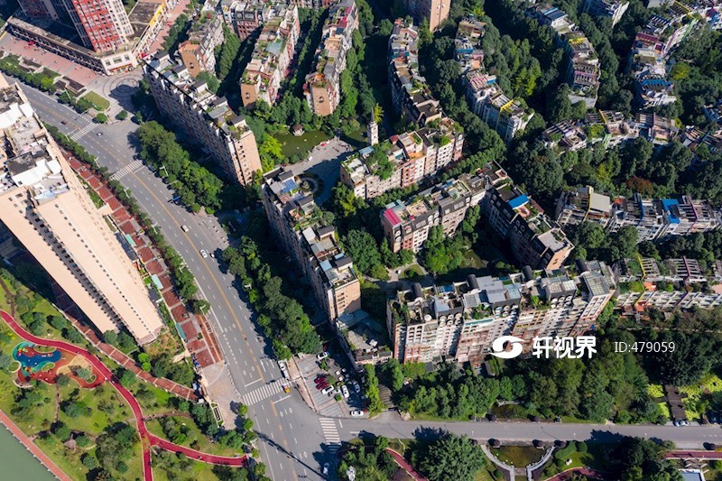 航拍温江城市风光 图片 | 轩视界