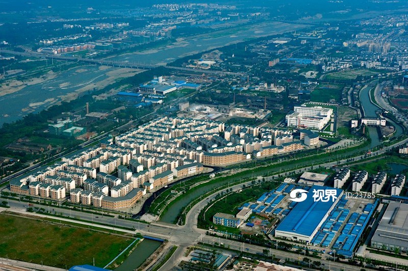 512地震灾后重建的都江堰市金江小区