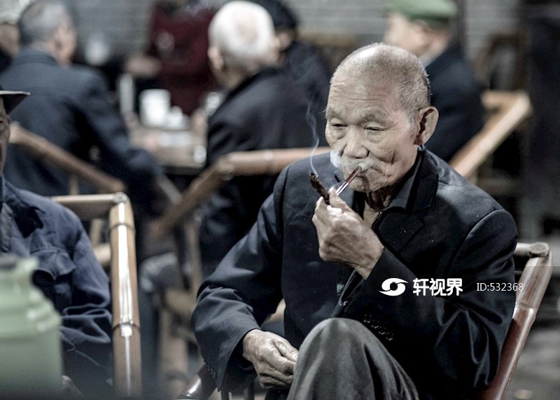 彭镇老茶馆：茶客百态 图片 | 轩视界