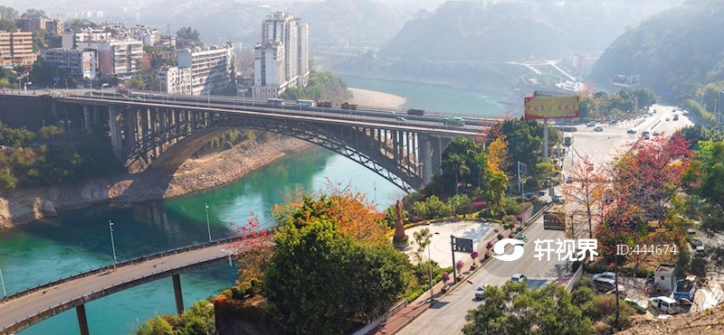 攀枝花市金沙江上老密地桥 图片 | 轩视界