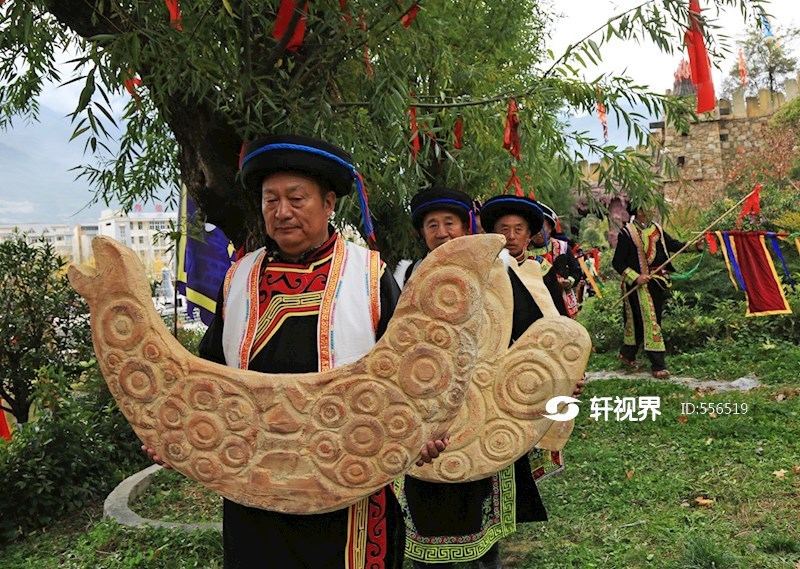 羌族新年-用太阳、月亮馍馍祭祀 图片 | 轩视界