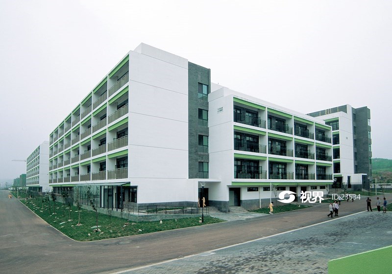 512地震灾后重建的北川中学