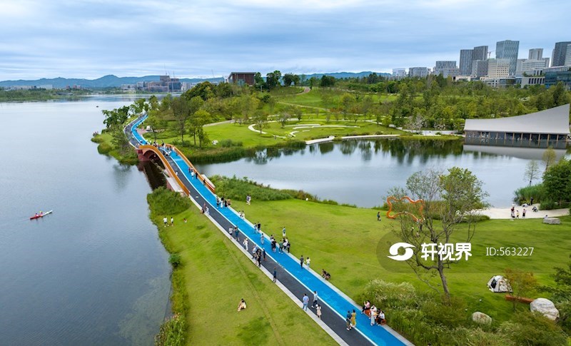四川成都：兴隆湖湿地公园绽放魅力 图片 | 轩视界
