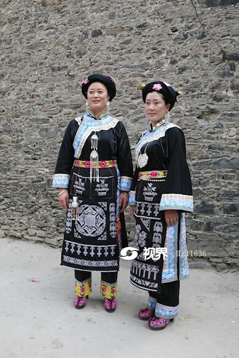 桃坪羌族妇女服饰 图片 | 轩视界
