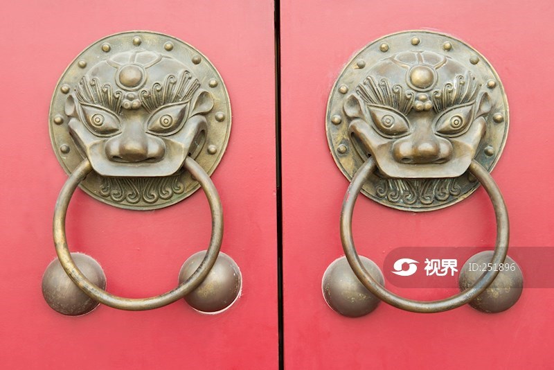 中国传统兽首圆环门 图片 | 轩视界