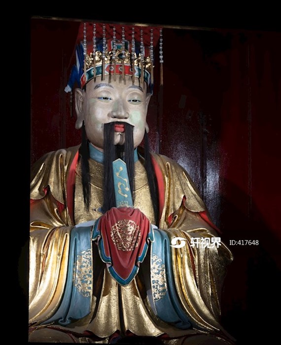 成都武侯祠内的刘备塑像 图片 | 轩视界