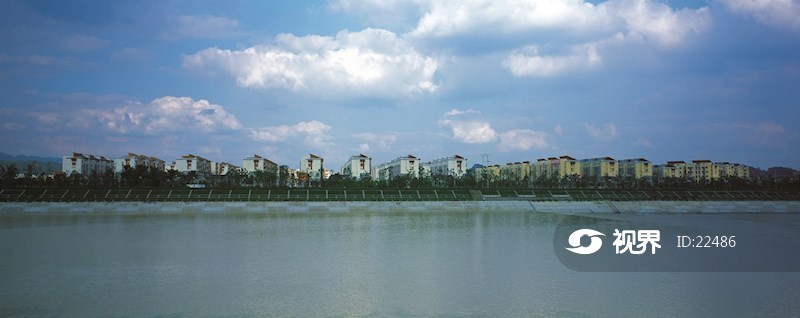 512灾后重建的北川县新县城