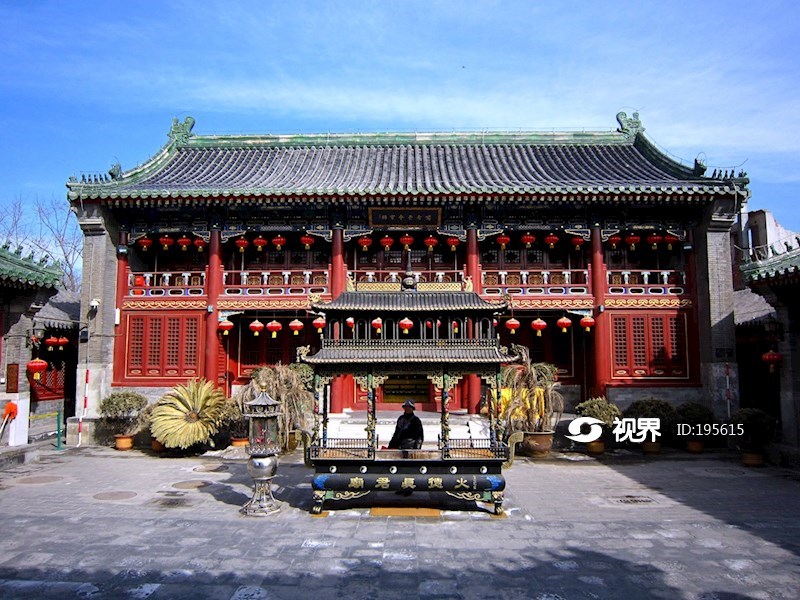 北京中轴线地安门