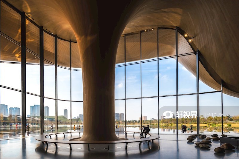 成都天府艺术公园，2021双年展，成都市美术馆A区景观 图片 | 轩视界