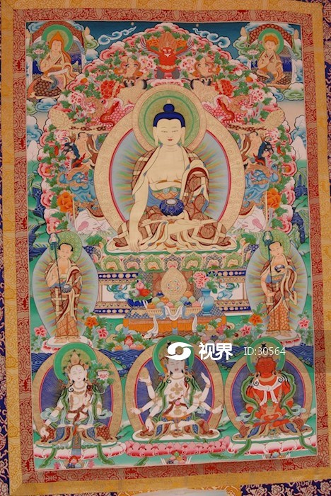 唐卡-托钵释迦牟尼 图片 | 轩视界