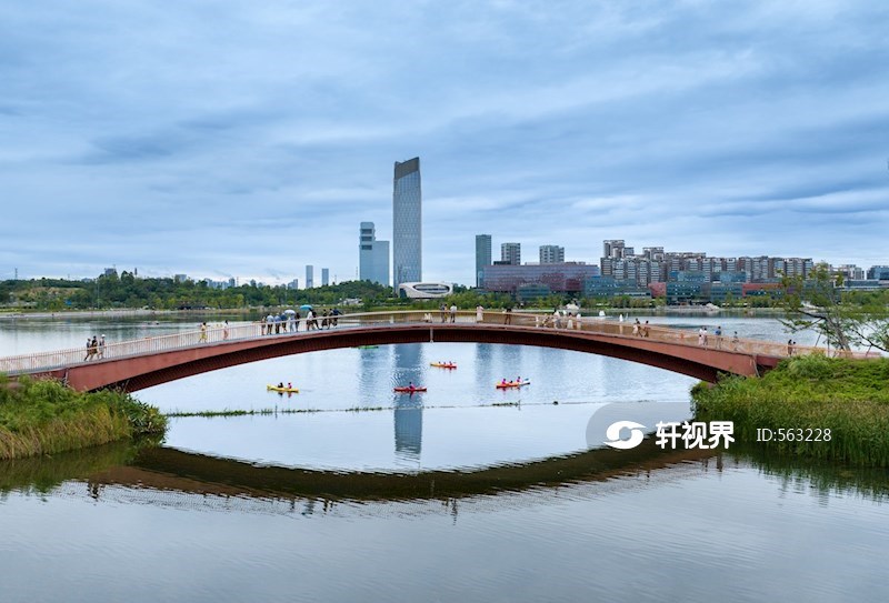 四川成都：兴隆湖湿地公园绽放魅力 图片 | 轩视界