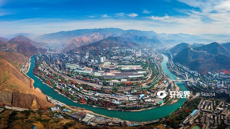 攀枝花市弄弄坪全景（攀钢微雕钢城） 图片 | 轩视界