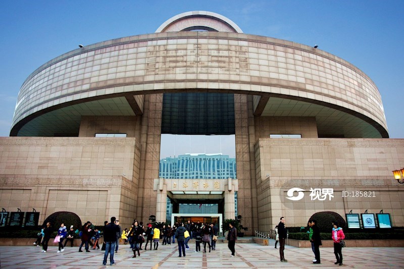 上海博物馆大门