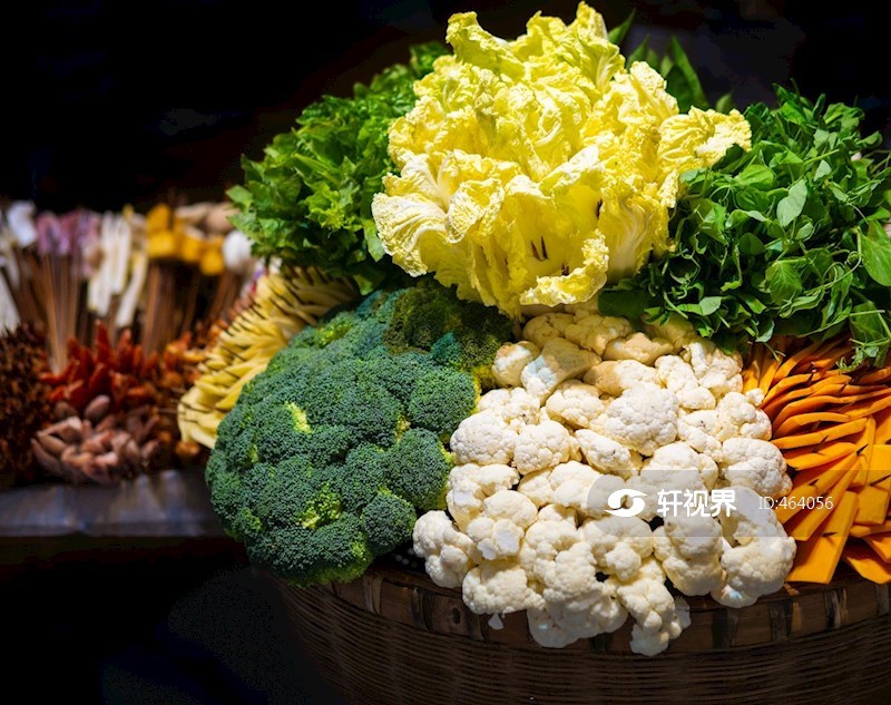 火锅串串香各类新鲜蔬菜食材