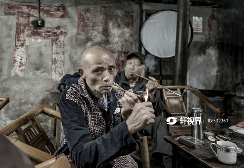 彭镇老茶馆：茶客百态 图片 | 轩视界
