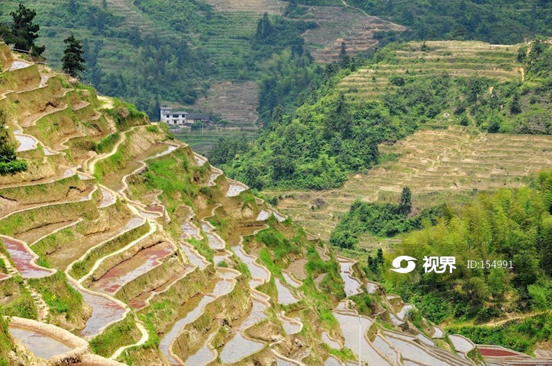 营盘圩乡高山梯田