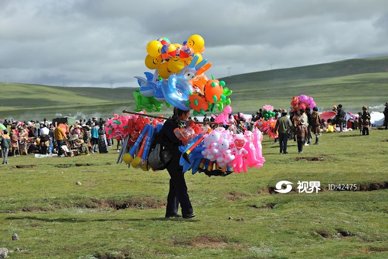 西藏安多县赛马节