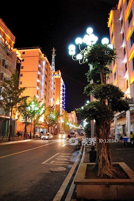 武隆县县城夜景