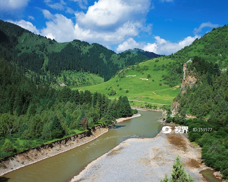 大渡河源头杜柯河