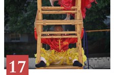 非遗日历｜高台狮舞（堪嘉红莲高台狮舞）