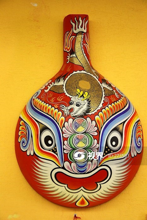 秦腔面具图案